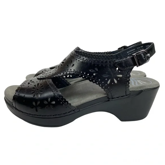 Dansko Sandals Black  EU 40   US Equivalent 9.5 - 10 - Picture 3 of 11